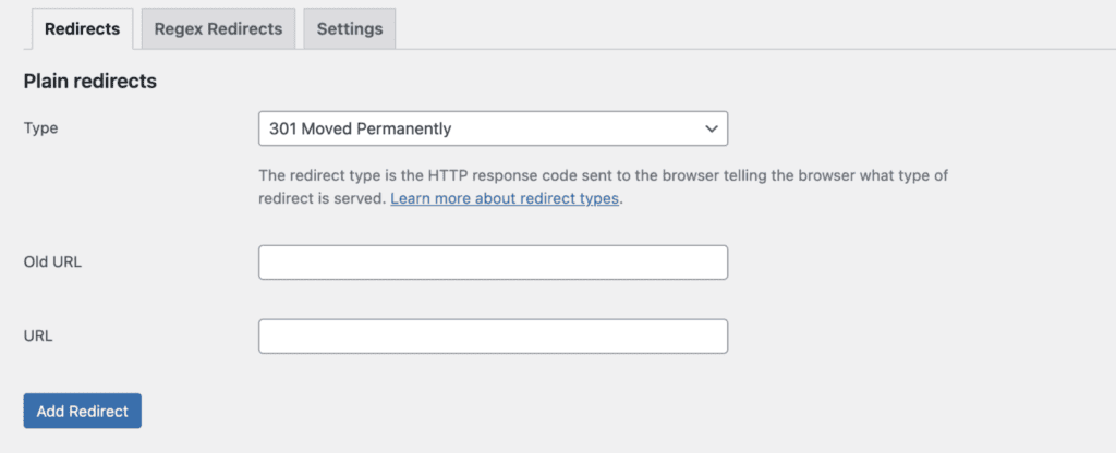 Set up redirects